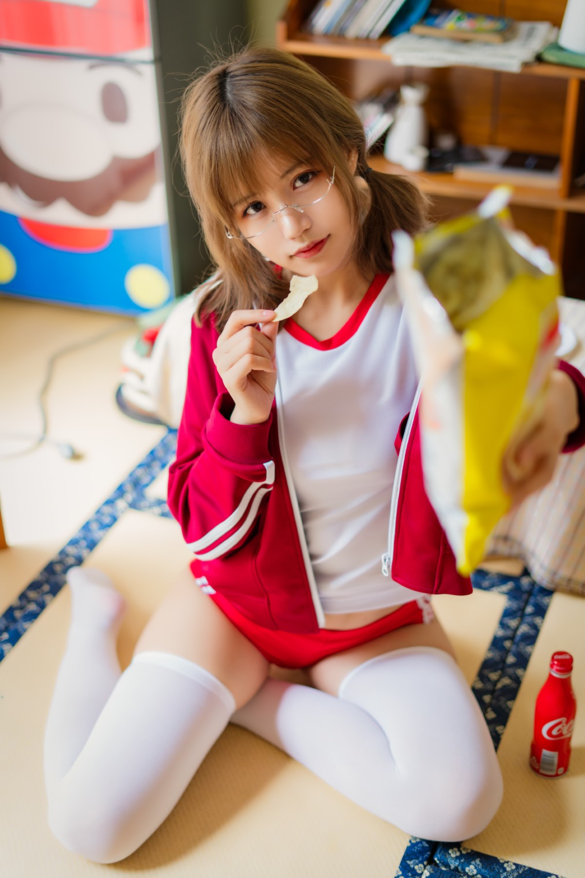 Coser@小仓千代w Vol 005 红色体操服 0016 7987501864.jpg