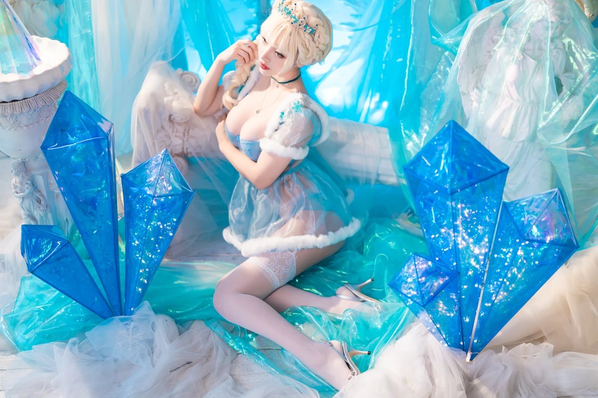 Coser@雯妹不讲道理 Vol 073 冰雪 0014 9327134039.jpg