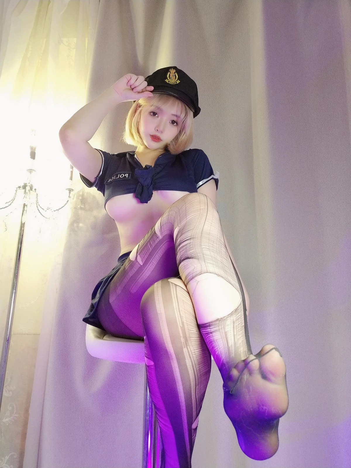 Coser@雯妹不讲道理 Vol 067 三月大礼包 女警 0009 2586996765.jpg