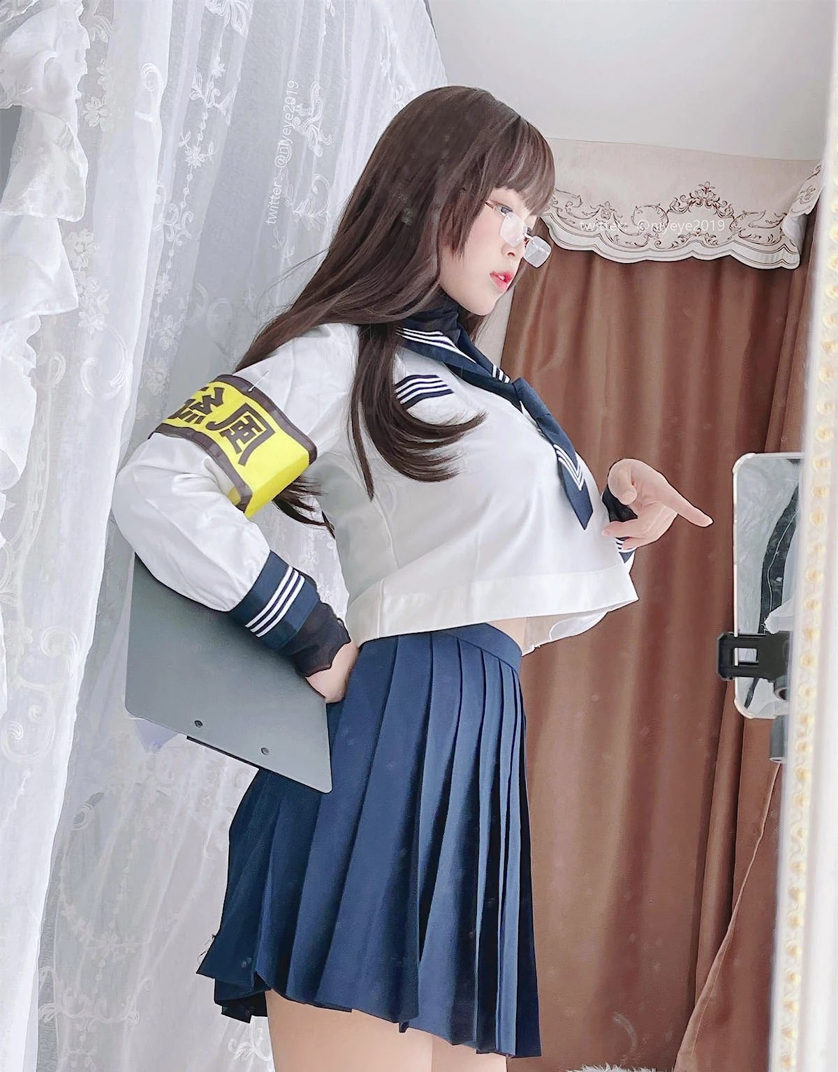 Coser@白烨 Vol 052 风纪委员 0059 6449220245