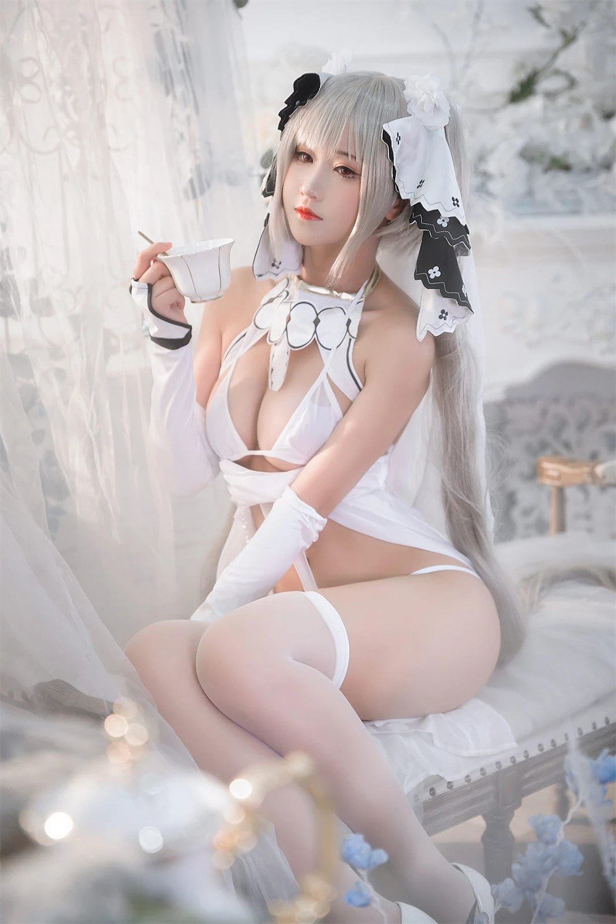 Coser@三度_69 Vol.076 可畏白纱