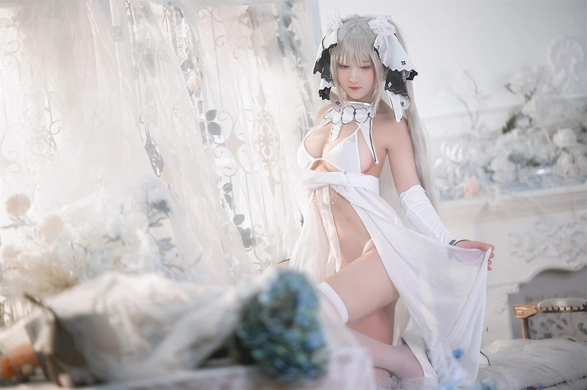 Coser@三度_69 Vol 076 可畏白纱 0050 9946925864