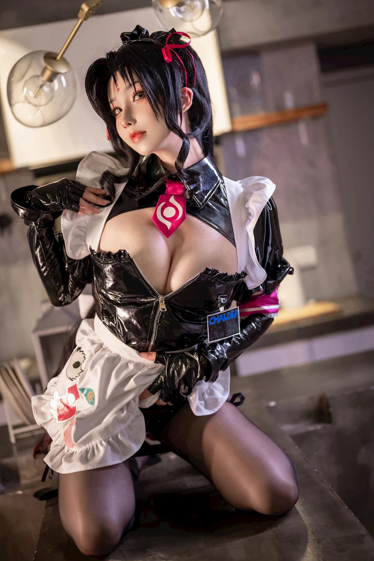 Coser@rioko凉凉子 Vol 103 rioko凉凉子 杀生院膝皮女仆 0015 4554833537