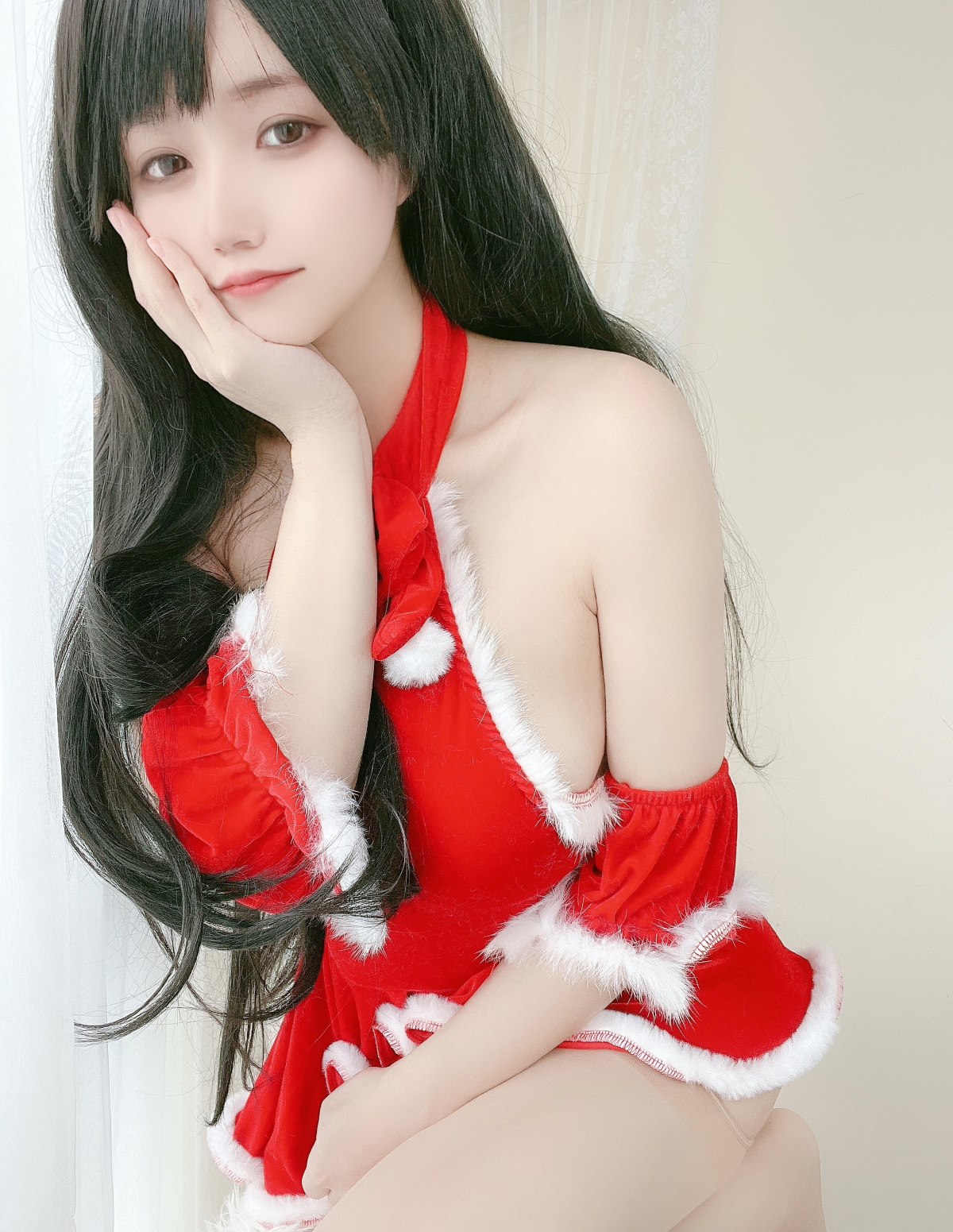 Coser@小仓千代w Vol 018 红色礼物裙 0010 4820607498.jpg