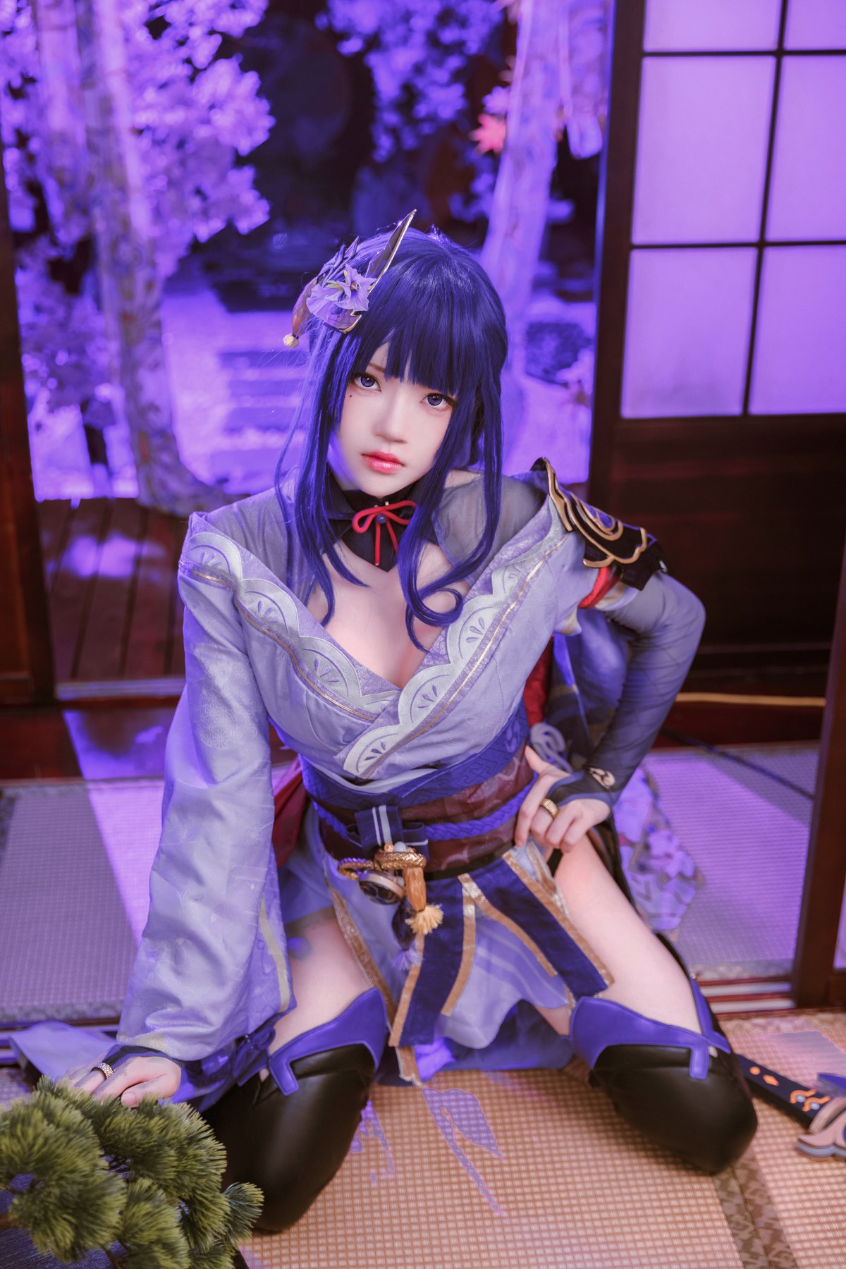 Coser@桜桃喵 Vol 139 雷电将军+花絮 0001 7186221995.jpg