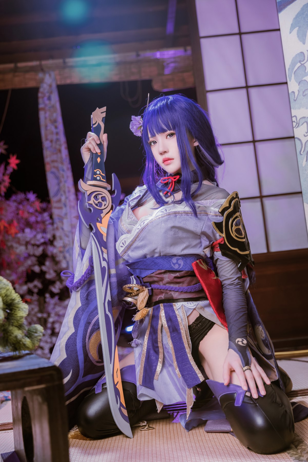 Coser@桜桃喵 Vol 139 雷电将军+花絮 0006 0214951412.jpg