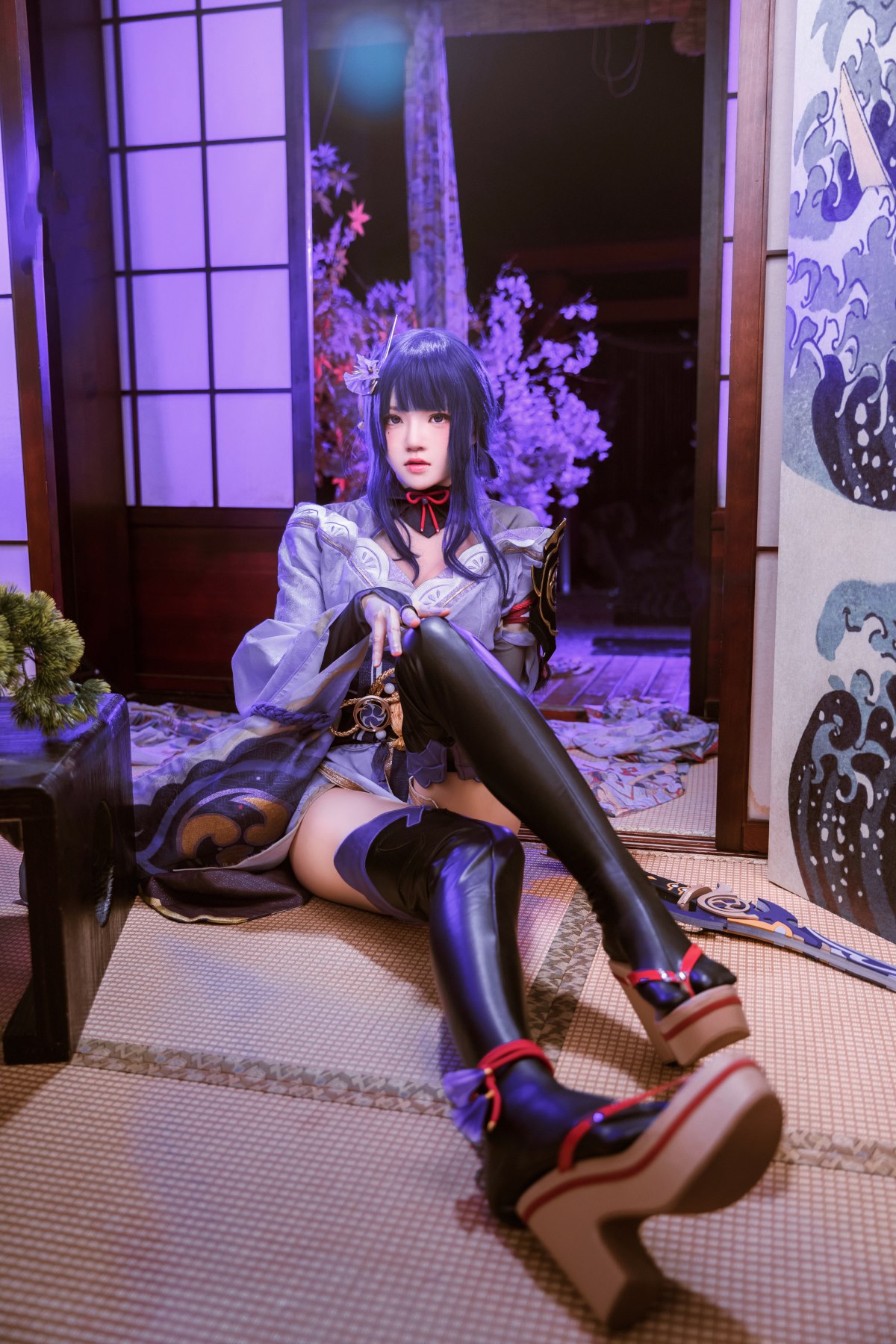 Coser@桜桃喵 Vol 139 雷电将军+花絮 0012 2359744803.jpg