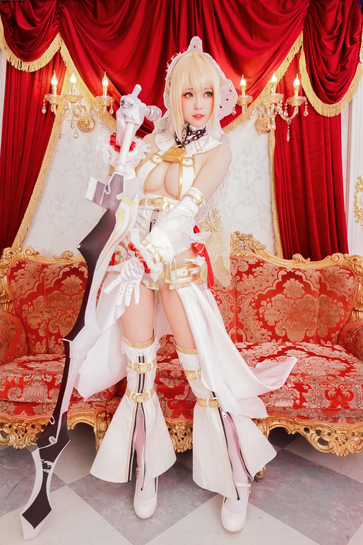 Coser@Ely Vol.018 Emperor FGO ネロ写真 0046