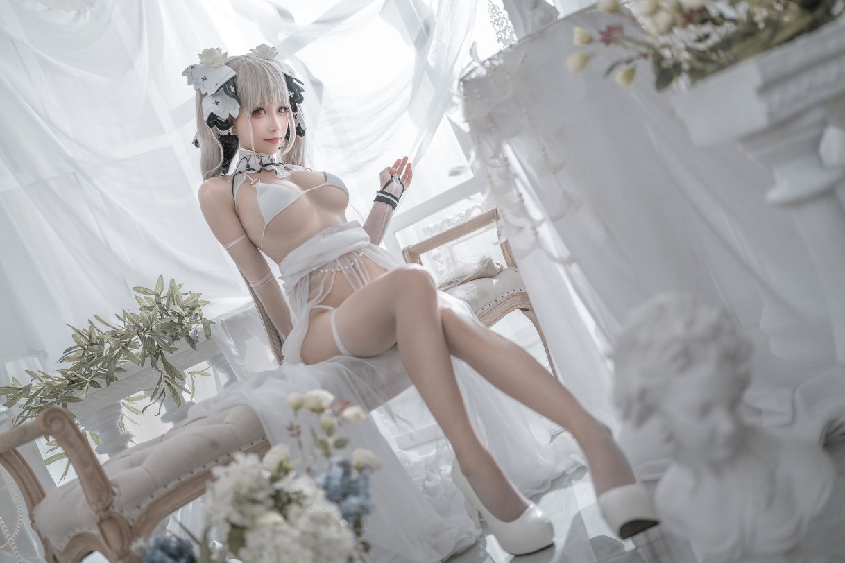 Coser@蠢沫沫 Vol.131 可畏 婚纱 0004