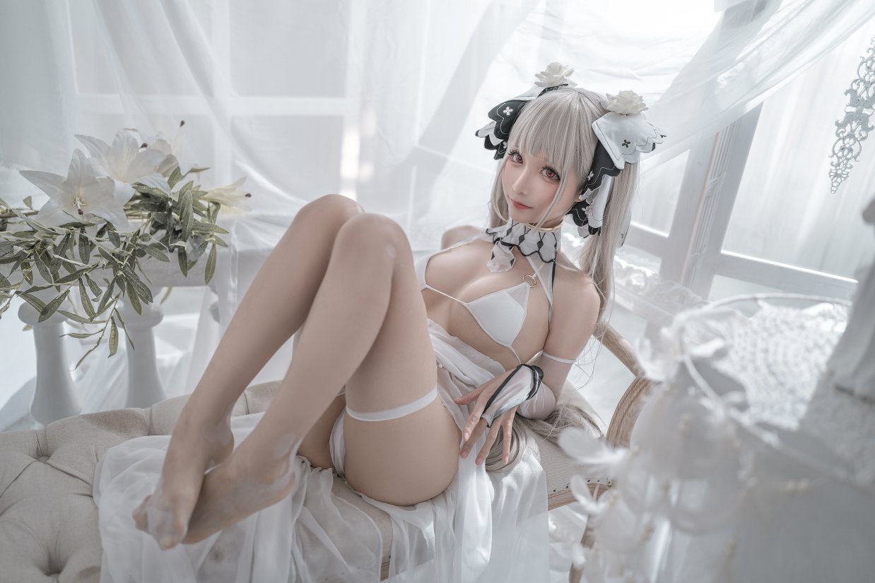 Coser@蠢沫沫 Vol.131 可畏 婚纱 0010