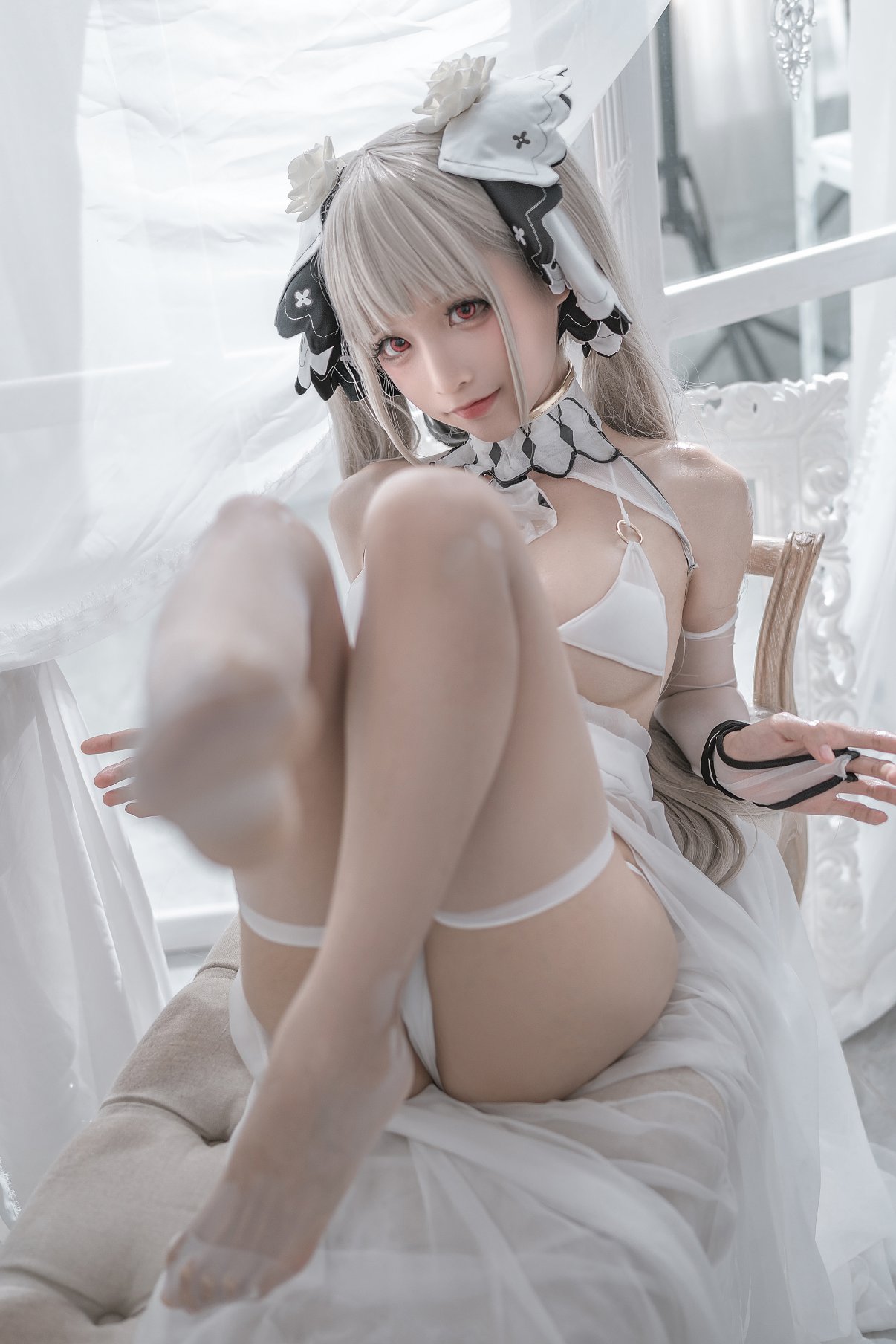 Coser@蠢沫沫 Vol.131 可畏 婚纱 0017