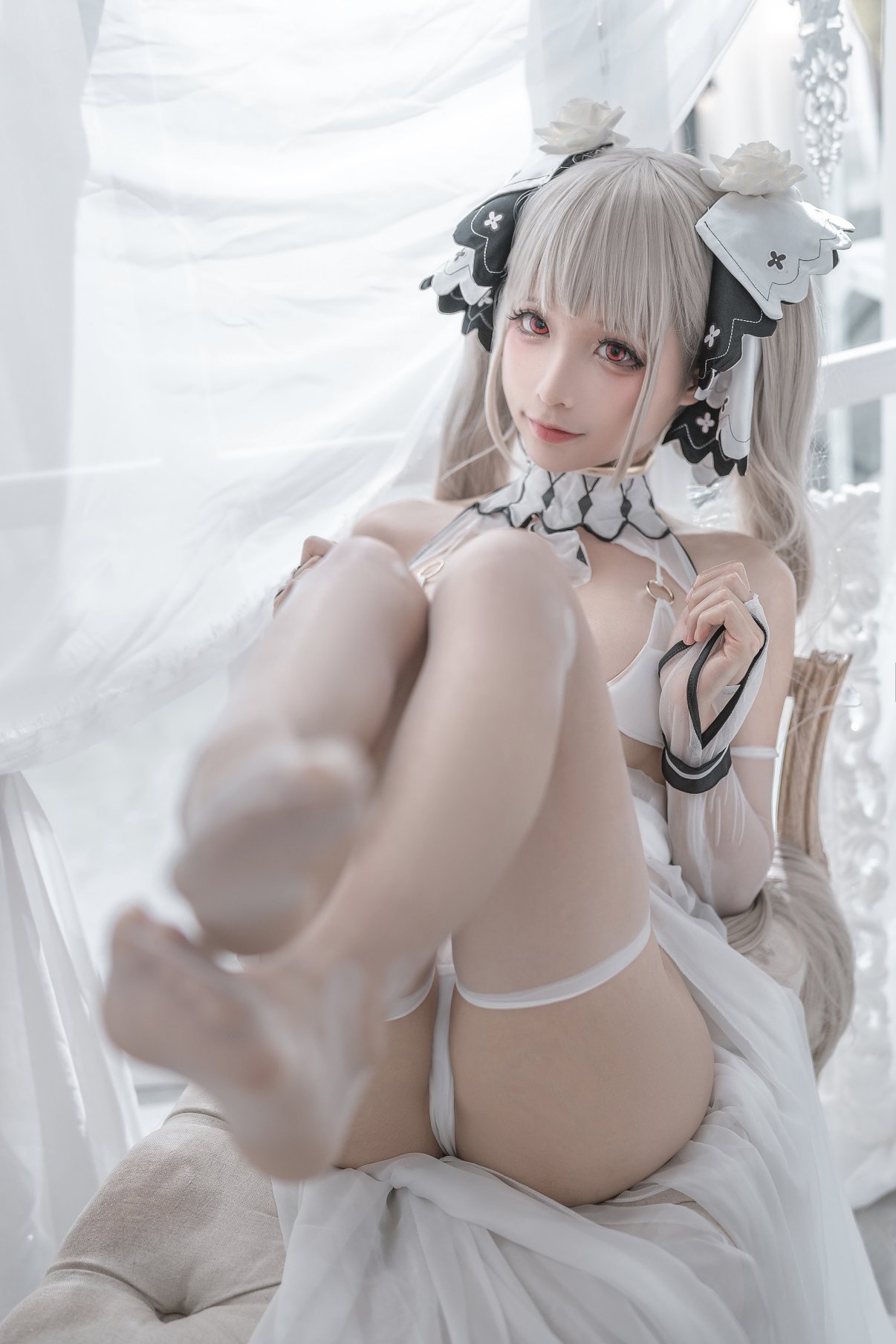 Coser@蠢沫沫 Vol.131 可畏 婚纱 0022