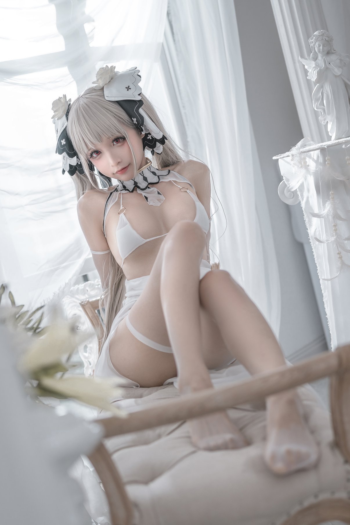 Coser@蠢沫沫 Vol.131 可畏 婚纱 0028