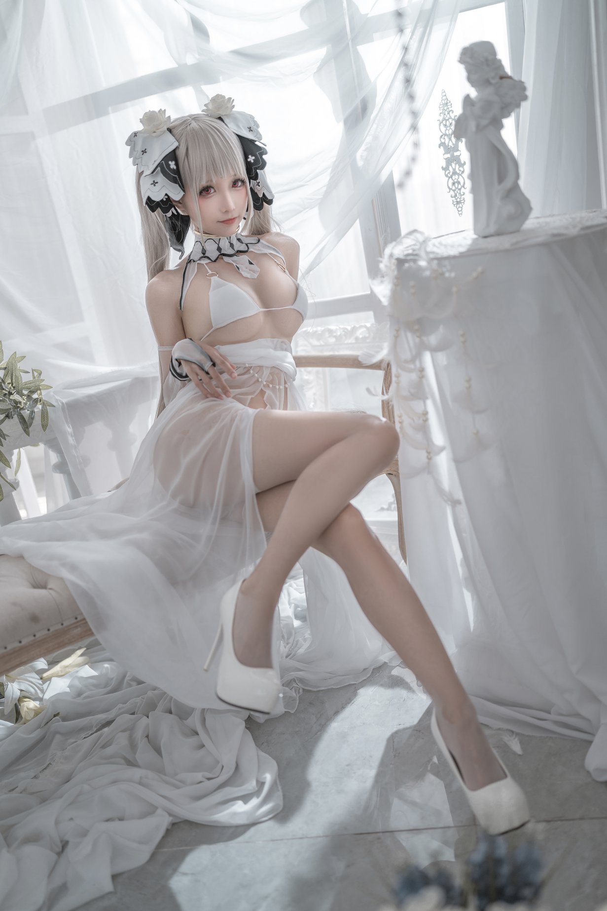 Coser@蠢沫沫 Vol.131 可畏 婚纱 0034