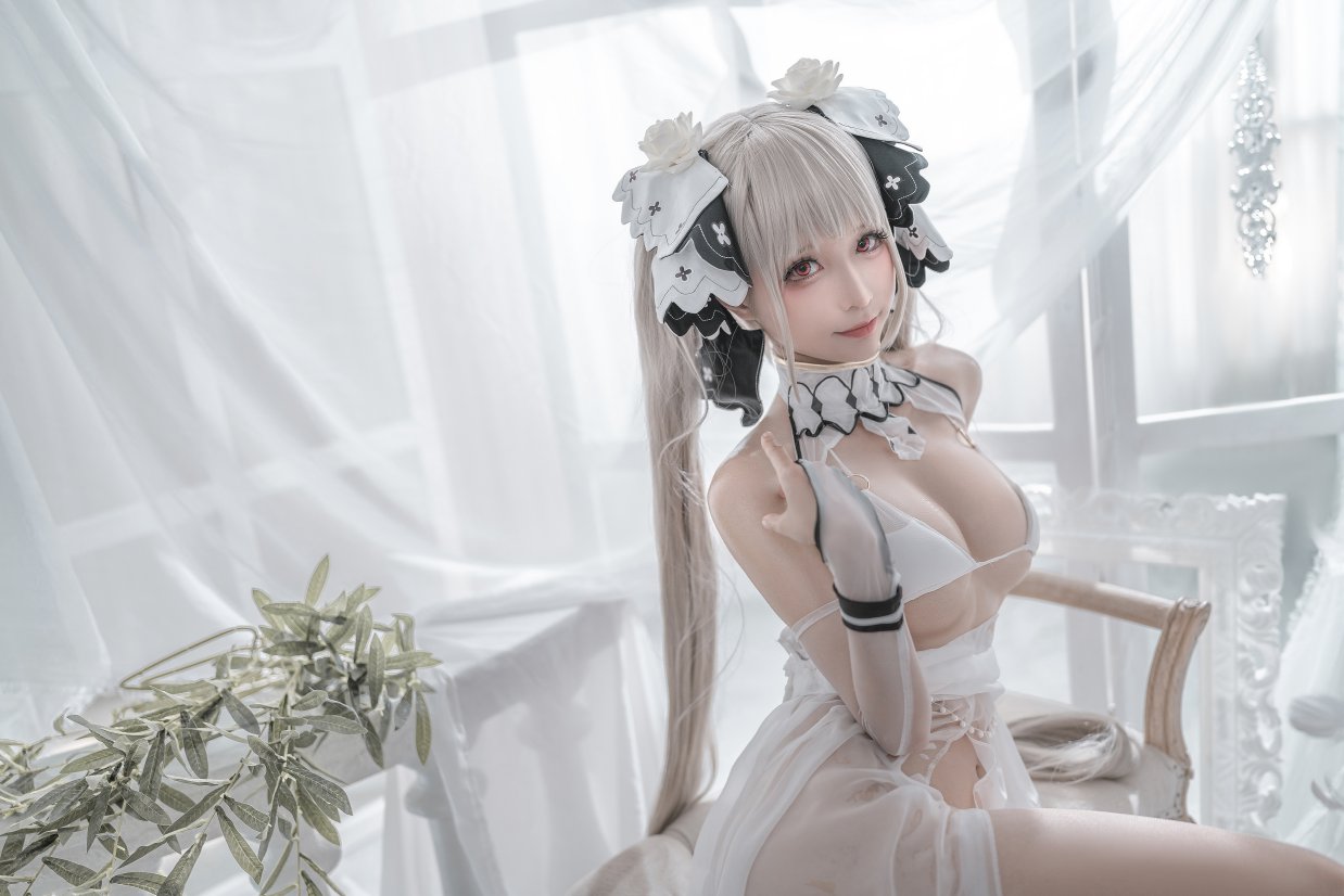 Coser@蠢沫沫 Vol.131 可畏 婚纱 0045