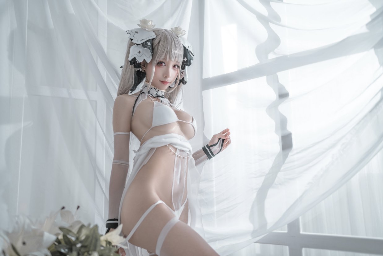 Coser@蠢沫沫 Vol.131 可畏 婚纱 0048