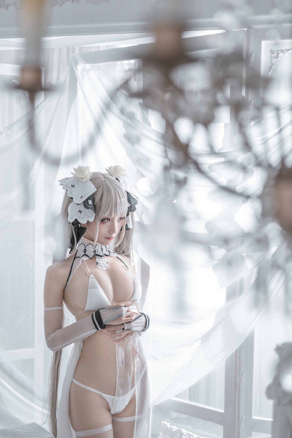 Coser@蠢沫沫 Vol.131 可畏 婚纱 0053