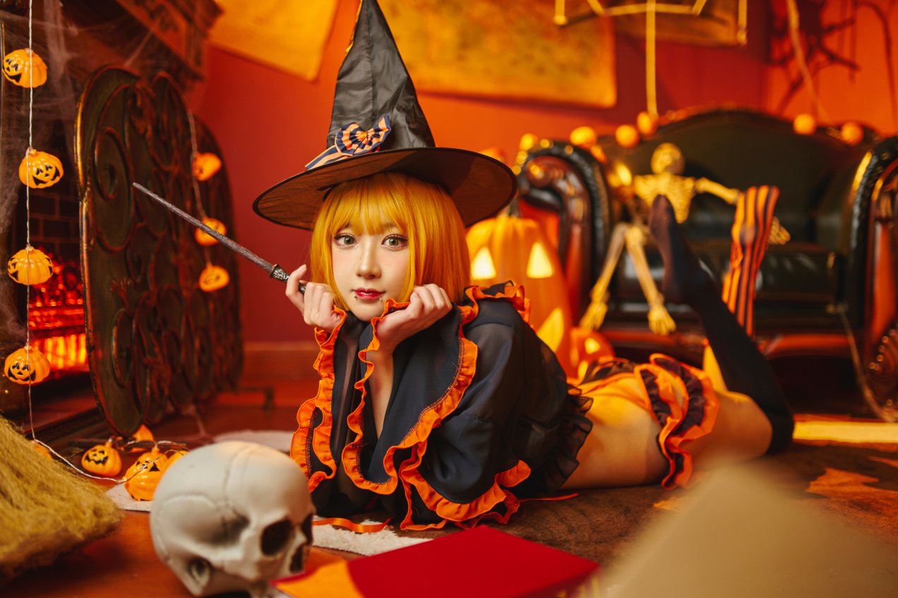 Coser@阿包也是兔娘 Vol.004 万圣节 0003