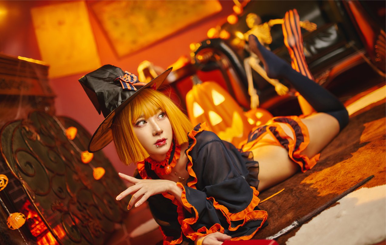 Coser@阿包也是兔娘 Vol.004 万圣节 0006