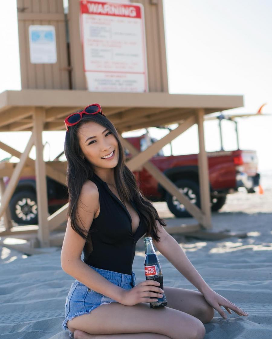 Nicky Park Beach Bikini Picture and Photo