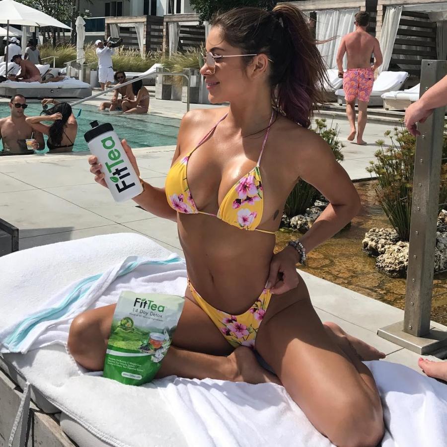 Arianny Celeste Wild Bikini Picture and Photo