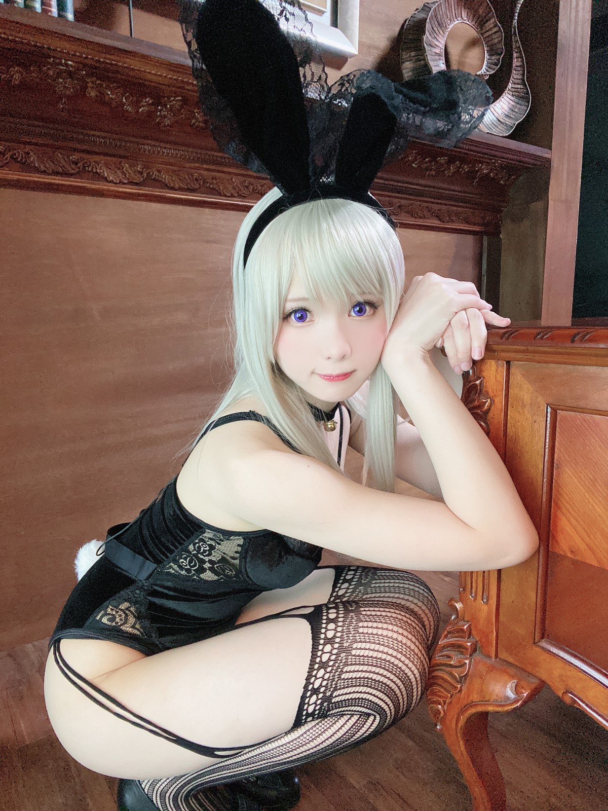 Coser@霜月shimo Vol 013 兔耳狼 私服 0013 5404447919