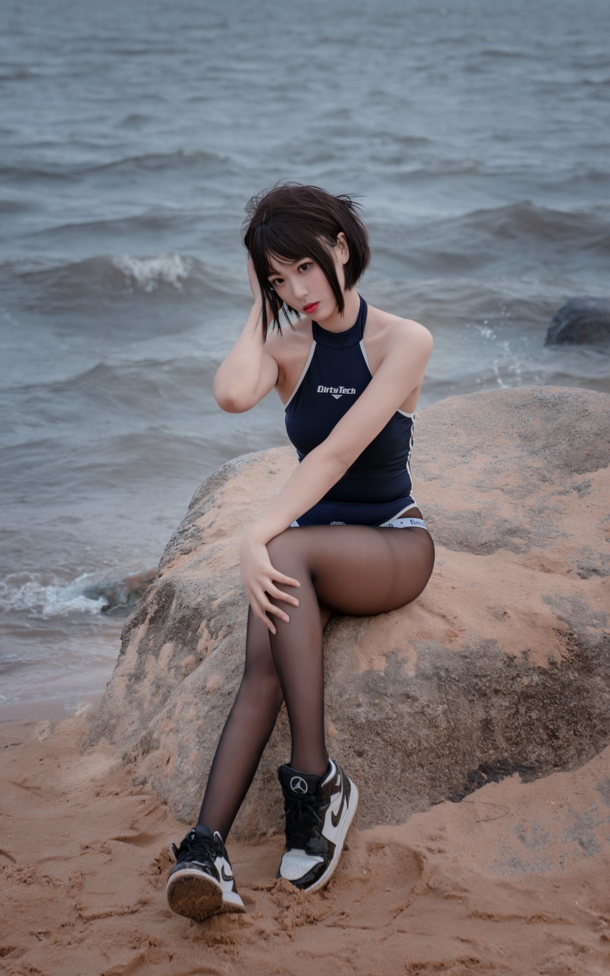 Coser@轩萧学姐 Vol.017 沙滩竞泳 0002 6399909321