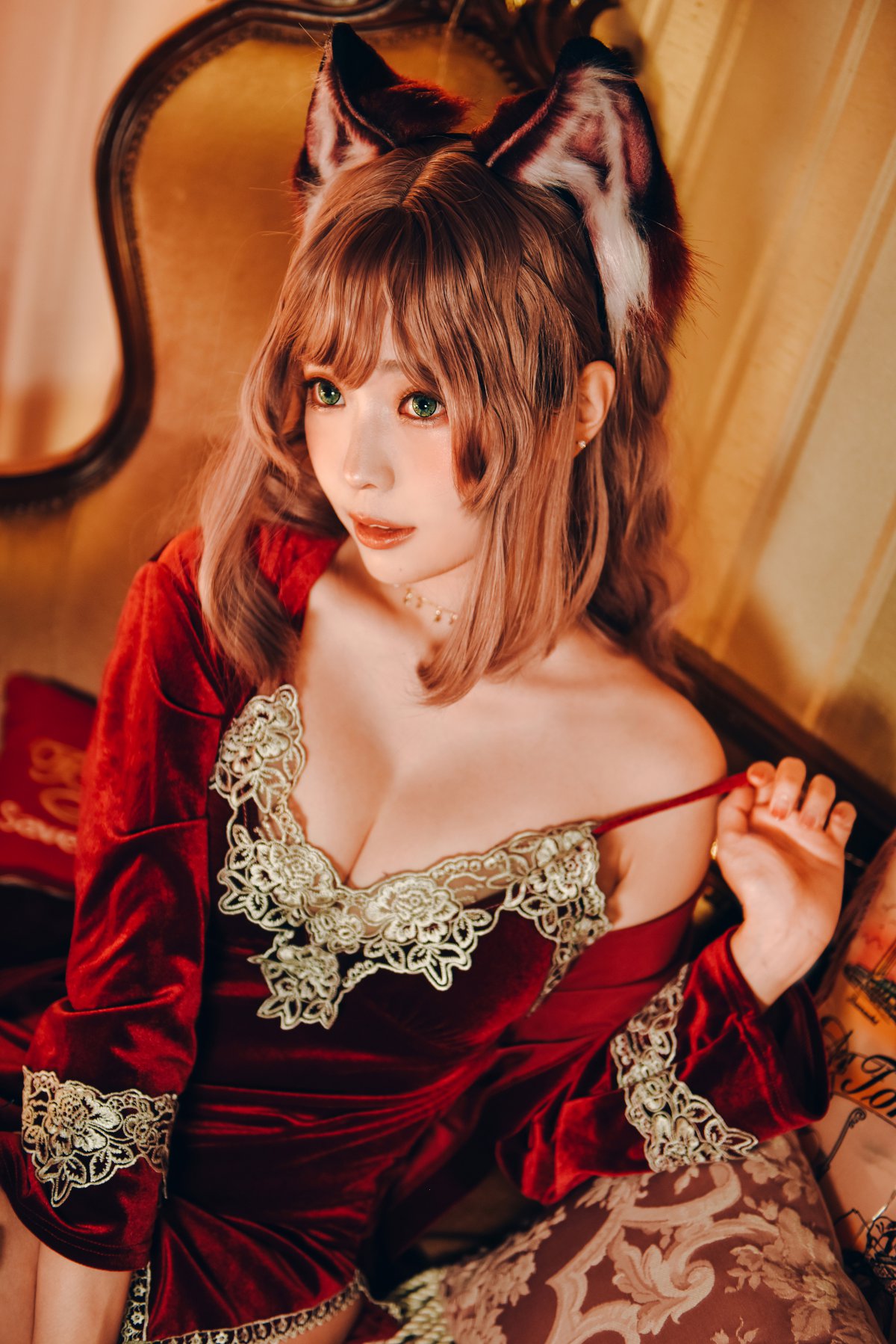 Coser@Ely Vol.040 Sleepy Velvet A 0009