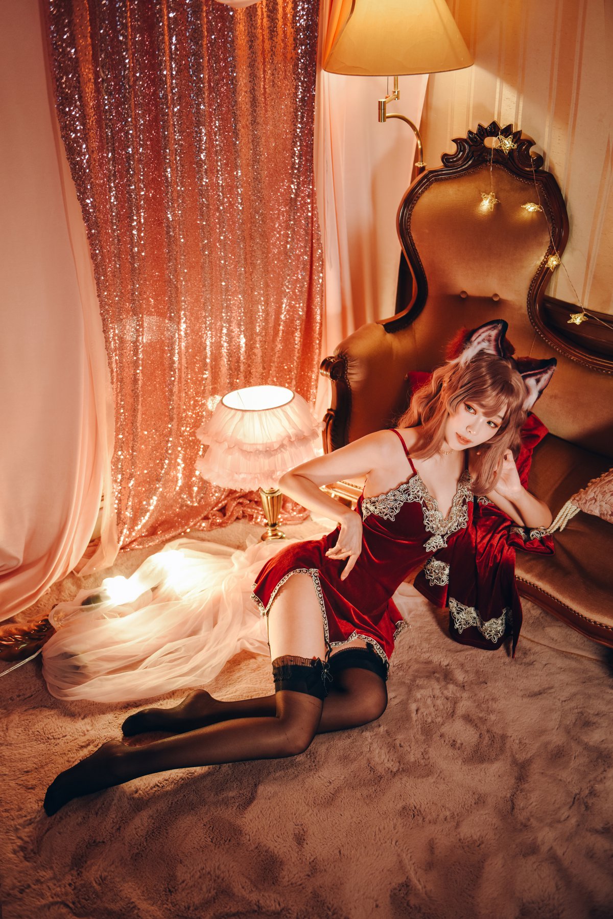 Coser@Ely Vol.040 Sleepy Velvet A 0017