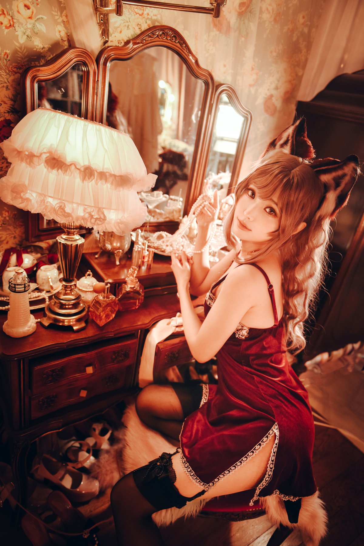 Coser@Ely Vol.040 Sleepy Velvet A 0033