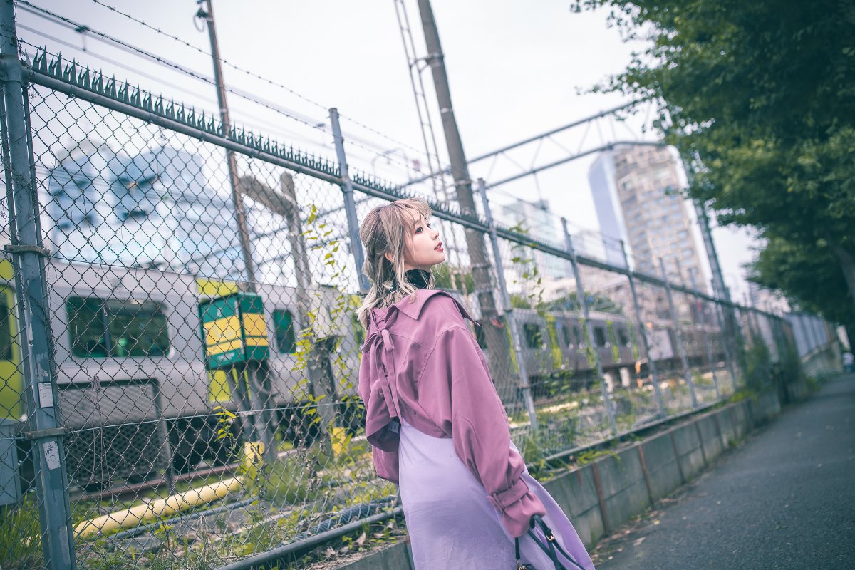 Coser@Ely Vol.032 Pale Lavender 0046