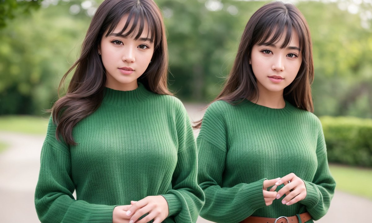 AIModel Vol 015 Wearing A Green Sweater 0023 2121490143.jpg