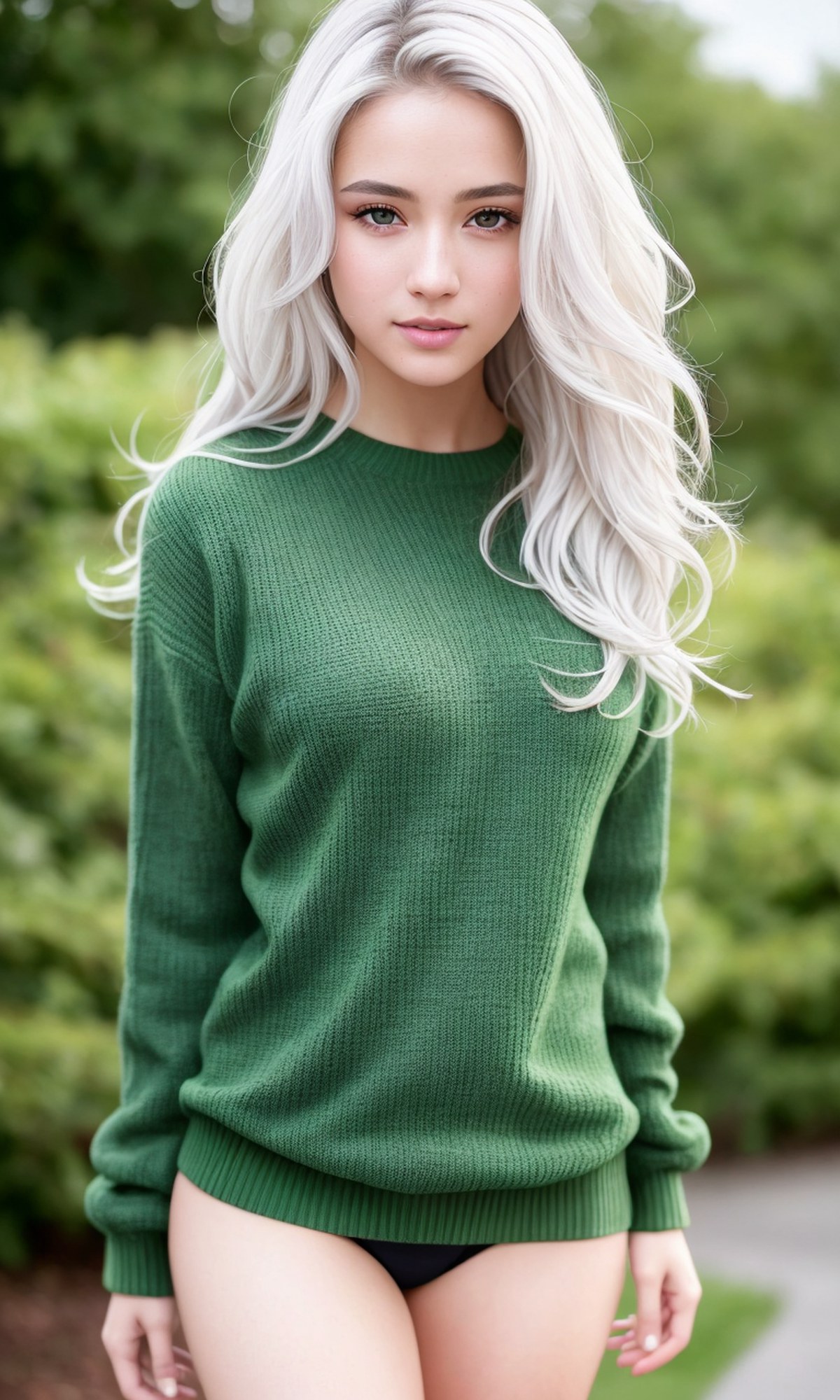 AIModel Vol 015 Wearing A Green Sweater 0008 8307602809.jpg