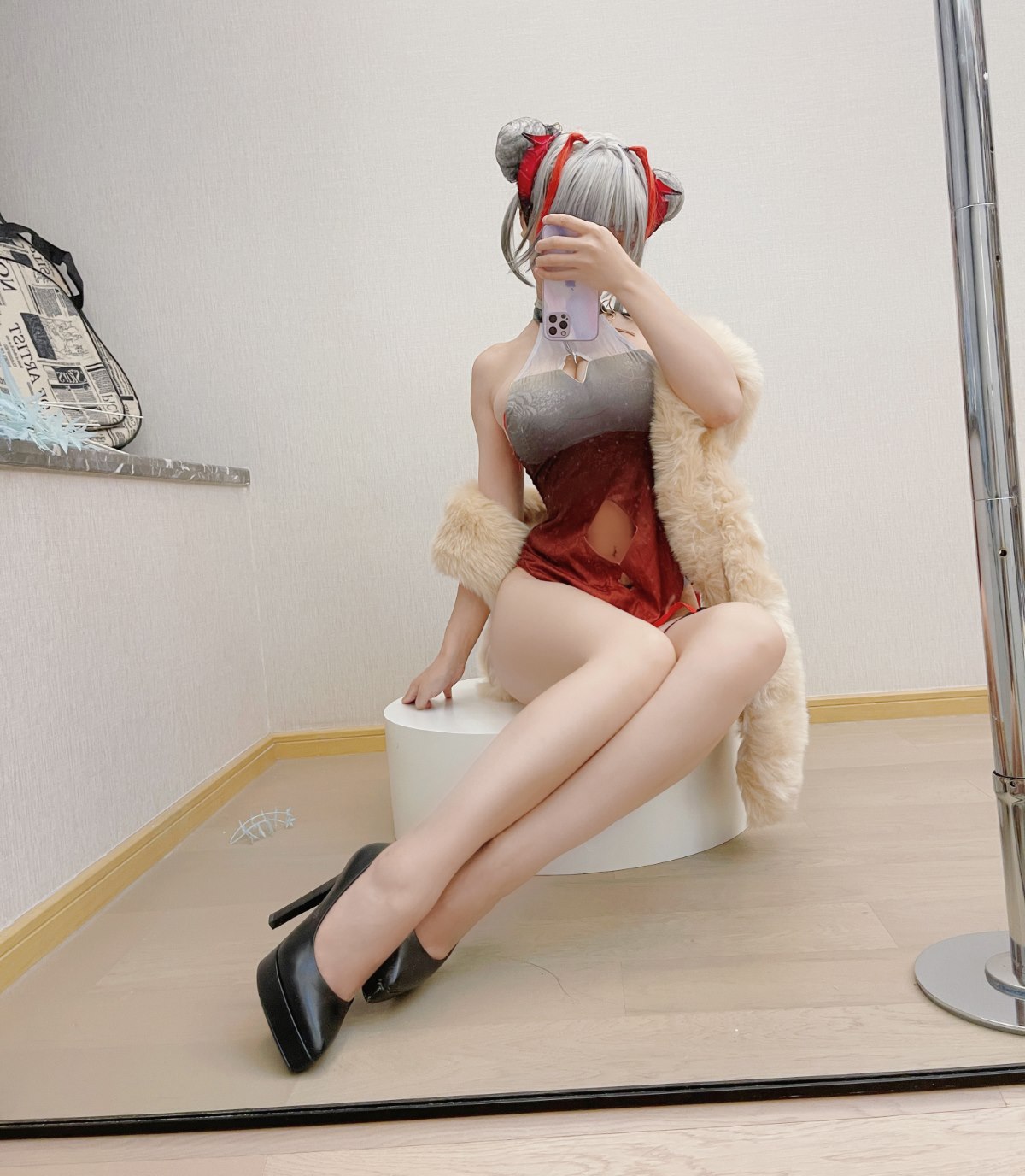 Coser@小仓千代w Vol 021 w旗袍 0023 9946535585.jpg