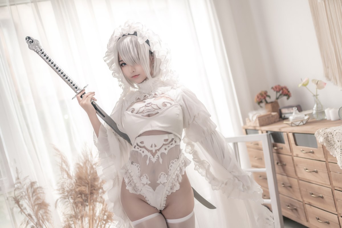 Coser@蠢沫沫 Vol 098 尼尔纪元 白花嫁 0003 2619664835.jpg