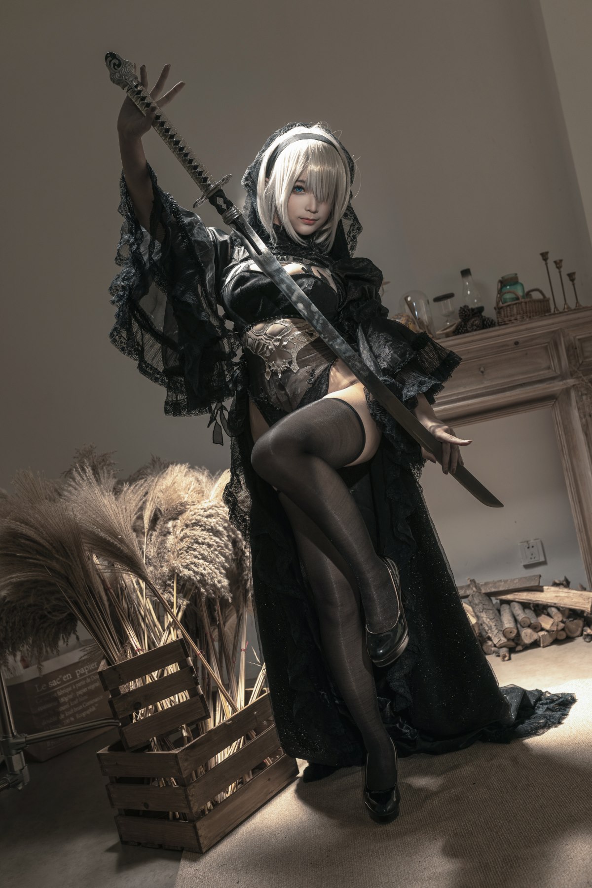 Coser@蠢沫沫 Vol 099 尼尔纪元 黑花嫁 0001 9625506058.jpg