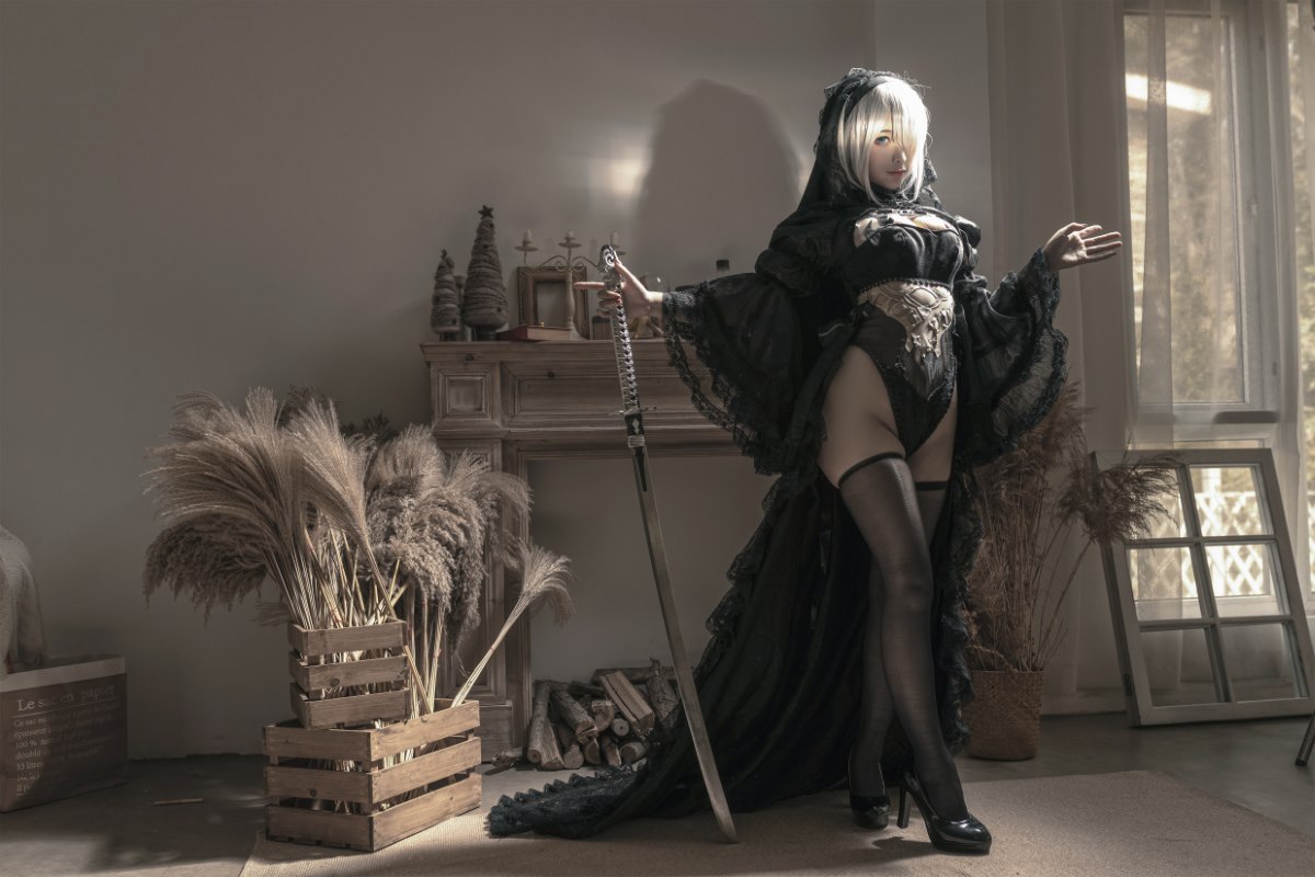 Coser@蠢沫沫 Vol 099 尼尔纪元 黑花嫁 0006 1142034073.jpg