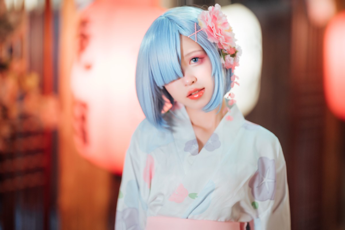 Coser@晕崽Zz 和服蕾姆 0005 8320672184.jpg