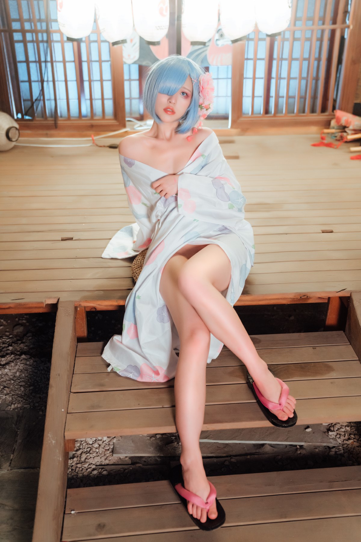 Coser@晕崽Zz 和服蕾姆 0023 6503868126.jpg