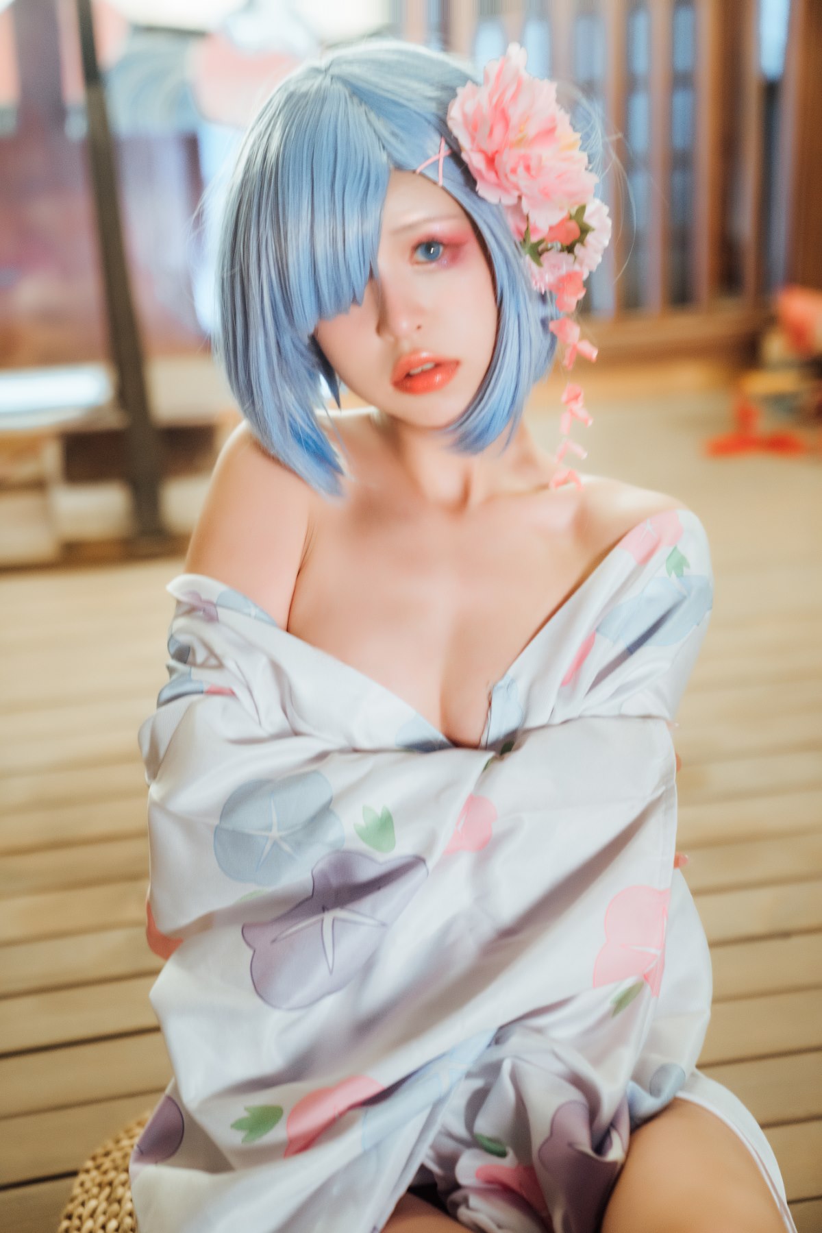 Coser@晕崽Zz 和服蕾姆 0026 9736343295.jpg