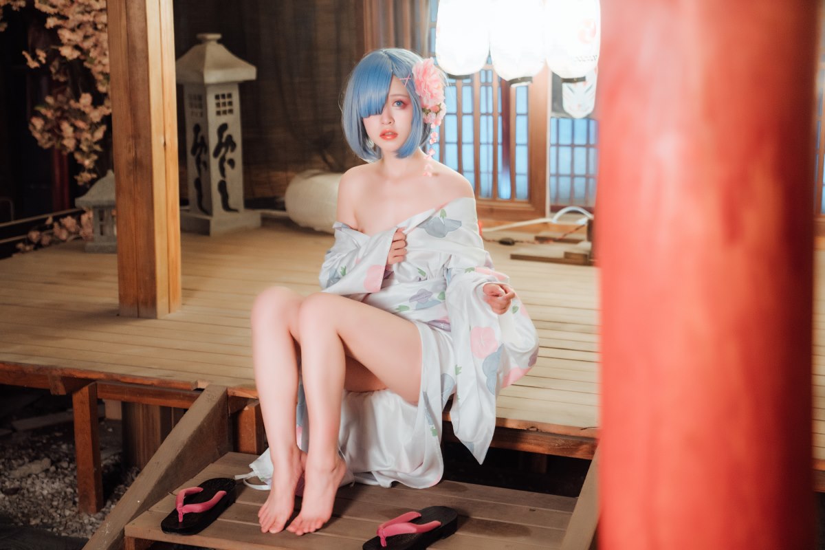 Coser@晕崽Zz 和服蕾姆 0027 0333305309.jpg