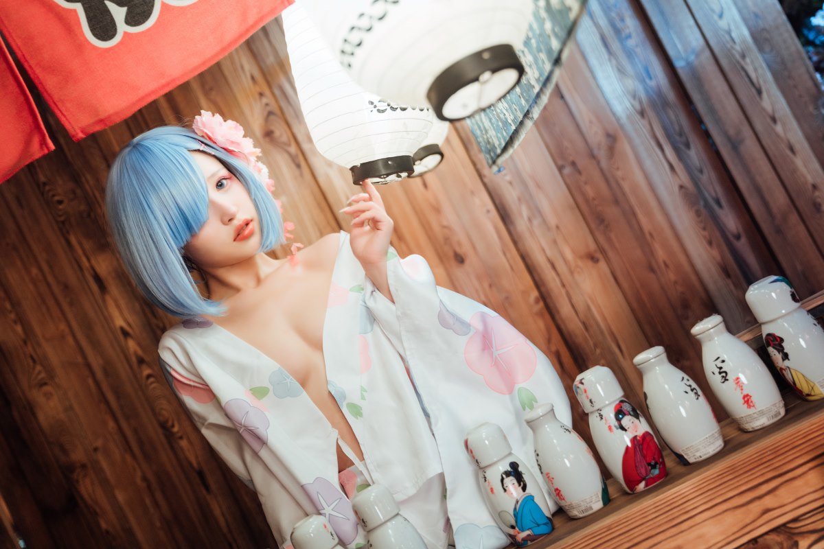 Coser@晕崽Zz 和服蕾姆 0040 6556108691.jpg