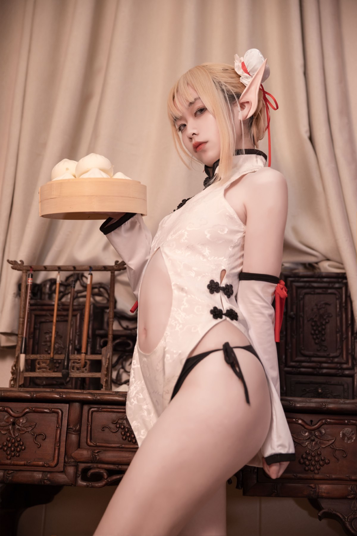 Coser@G44不会受伤 Vol 081 水兰儿白旗袍 0009 1996692154.jpg