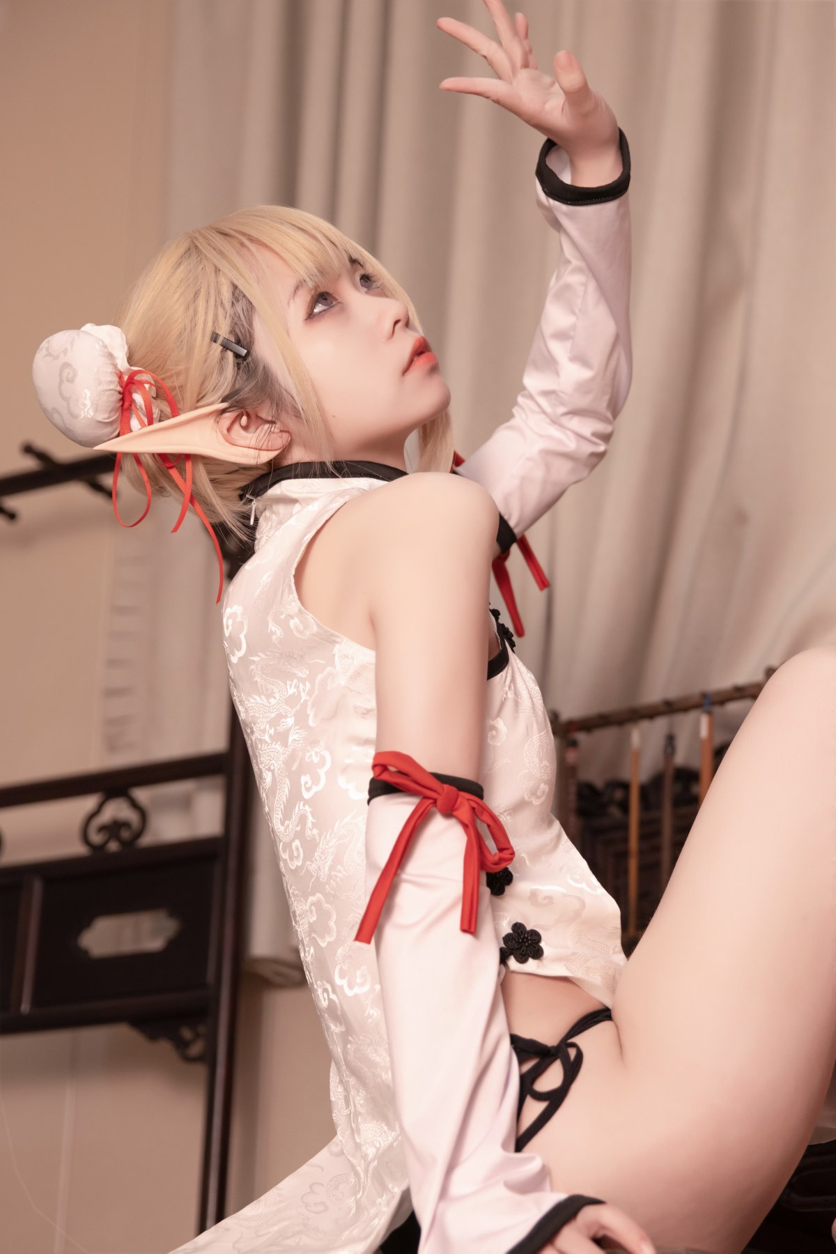 Coser@G44不会受伤 Vol 081 水兰儿白旗袍 0016 4702234146.jpg