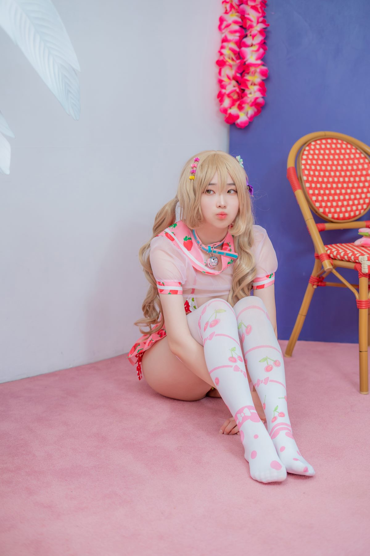 CreamSoda Bambi 밤비 Over knee socks A 007 6788657135