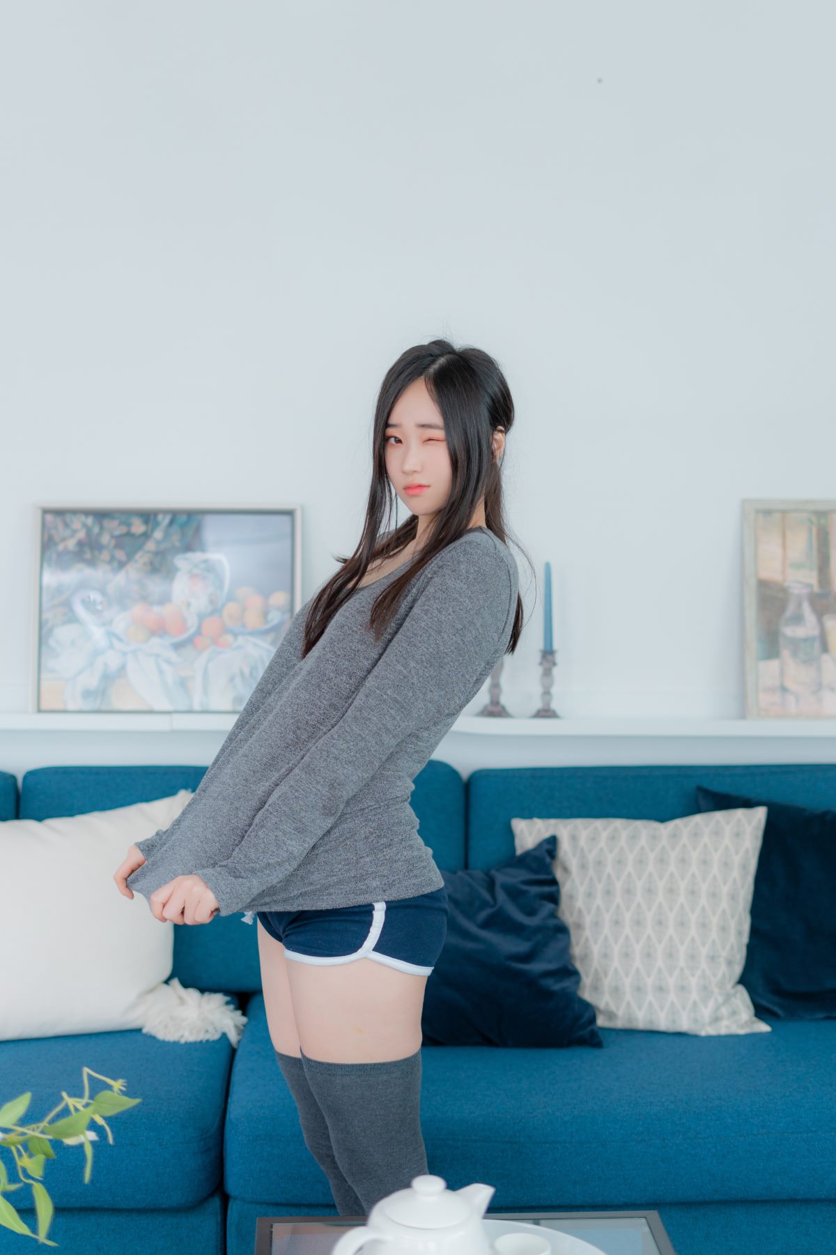 CreamSoda Bambi 밤비 Over knee socks A 068 4521178870