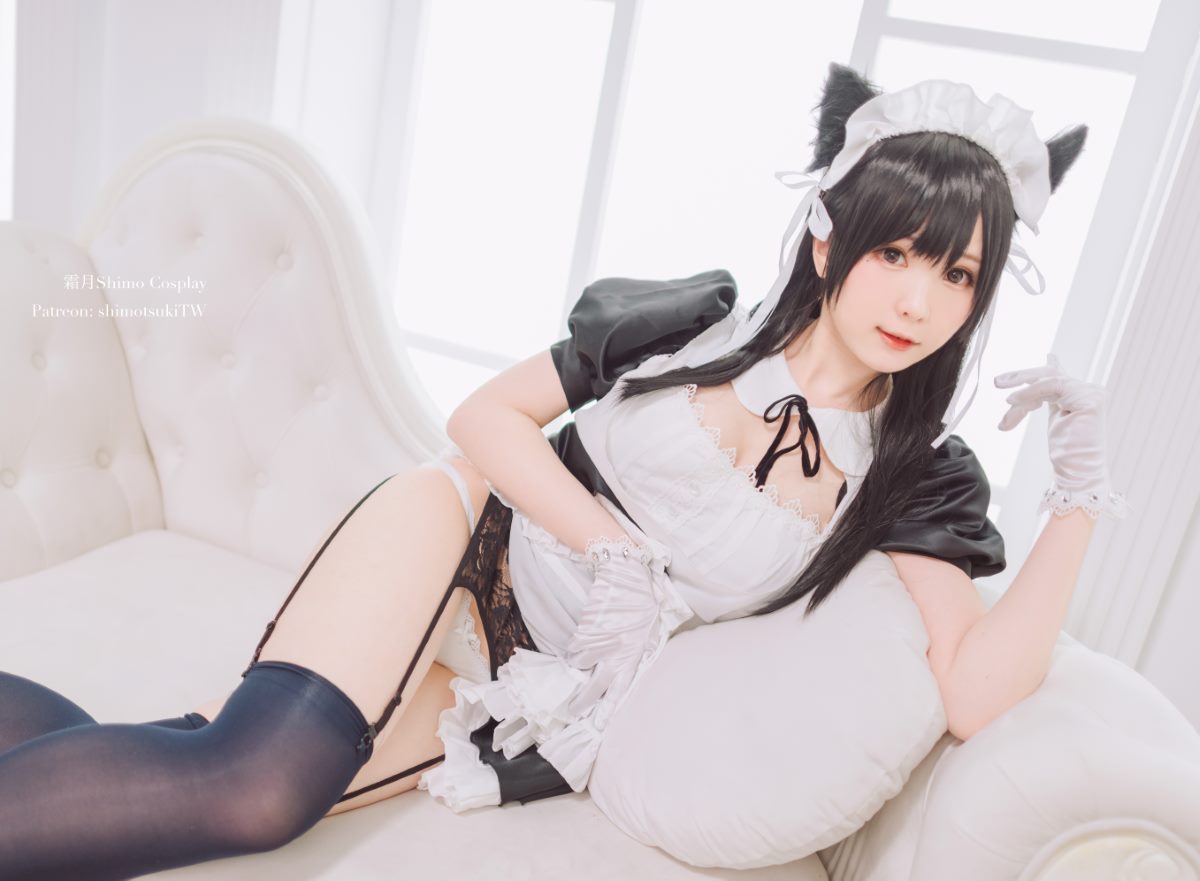 Coser@霜月shimo Vol 021 爱宕女仆 0004 1126946052