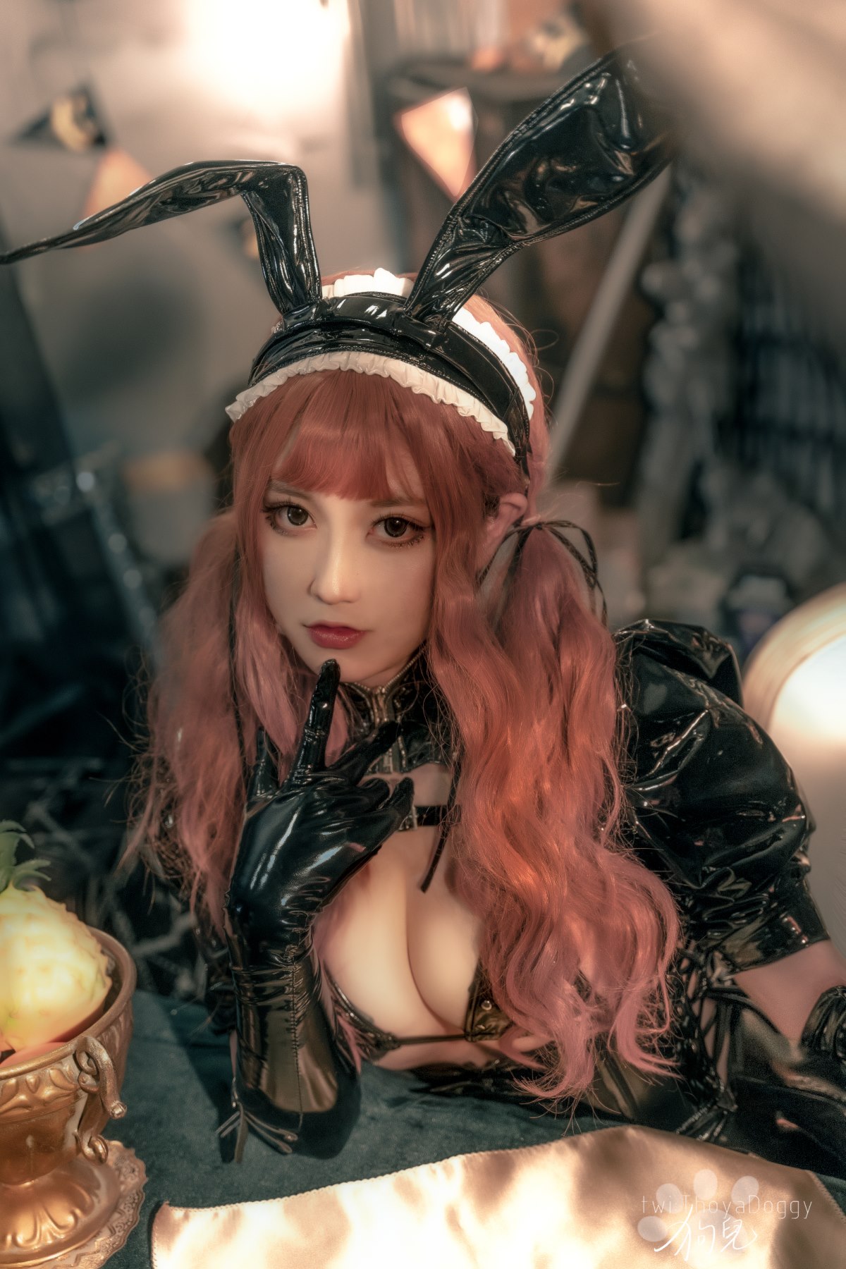 Coser@奇行家狗崽 漆皮兔女仆 0003 3911197007.jpg