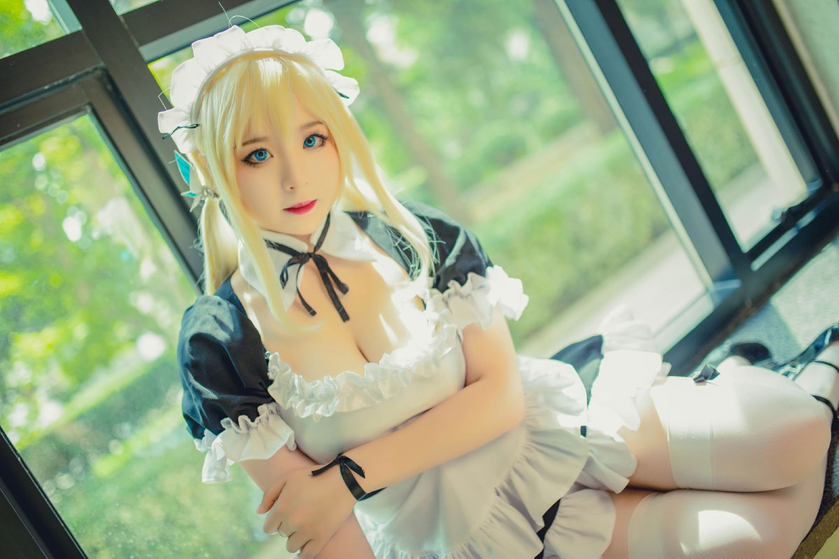 Coser@皮皮奶可可爱了啦 柏崎星奈女仆 0017 9075483856.jpg