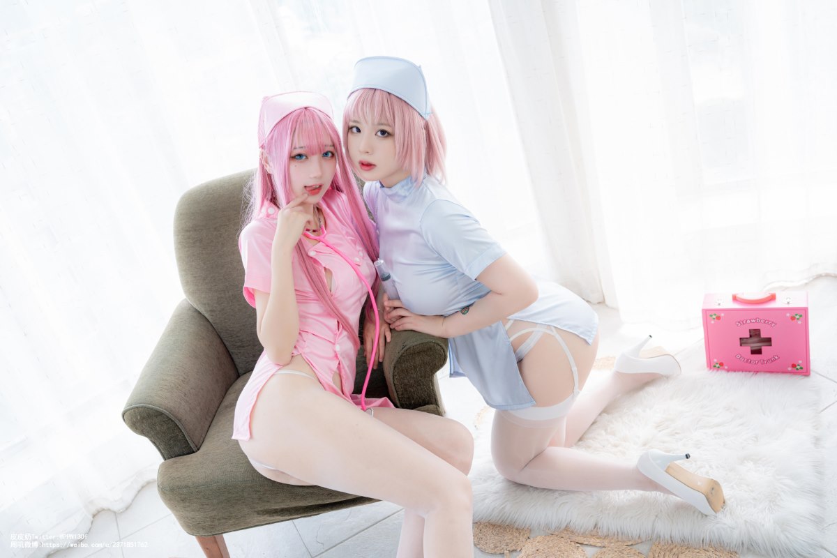 Coser@皮皮奶可可爱了啦 x 周叽是可爱兔兔 粉蓝护士 0004 1379998129.jpg